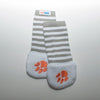 Handsocks 104XS CLEMSON (Logo) Plush Stay-On Strap-Free No-Scratch Warm Baby & Kid Mittens