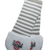 Handsocks 106S OHIO (Logo) Plush Stay-On Strap-Free No-Scratch Warm Baby & Kid Mittens