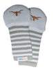 Handsocks 103XS TEXAS (Logo) Plush Stay-On Strap-Free No-Scratch Warm Baby & Kid Mittens