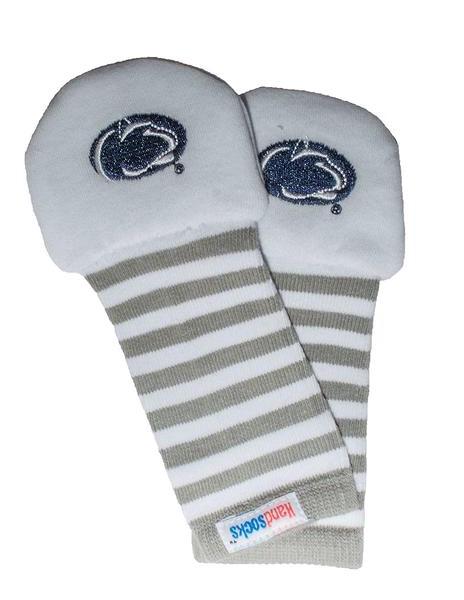 Handsocks 102XS PENN (Logo) Plush Stay-On Strap-Free No-Scratch Warm Baby & Kid Mittens