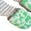 Handsocks 700 NEWTON (Jungle w/Grey) Plush Stay-On Strap-Free No-Scratch Warm Baby & Kid Mittens