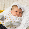 Handsocks 1006 FELIX (Fox w/Grey) Plush Stay-On Strap-Free No-Scratch Warm Baby & Kid Mittens